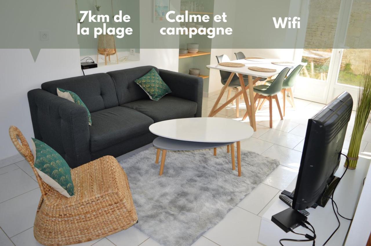Villa Entre terre et mer - maison pour se ressourcer à Colombiers-sur-Seulles Extérieur photo